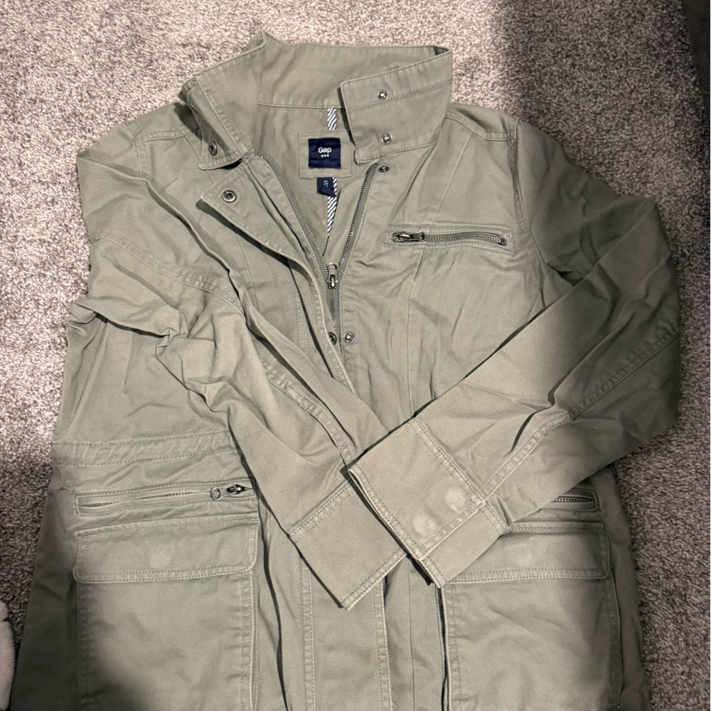 Men's Green Utility Jacket